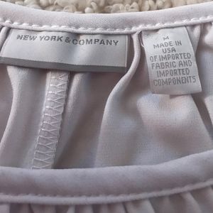New York & Company Tops - NWOT NY&Co White Cold Shoulder Top New York & Company Tops - NWOT NY&Co White Cold Shoulder Top